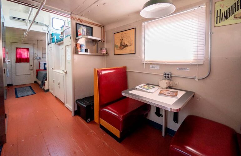 Restored train caboose turned Airbnb offers unique stay News, Sports, Jobs Altoona Mirror